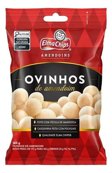 Elma Chips Ovinhos de Amendoim (145g).